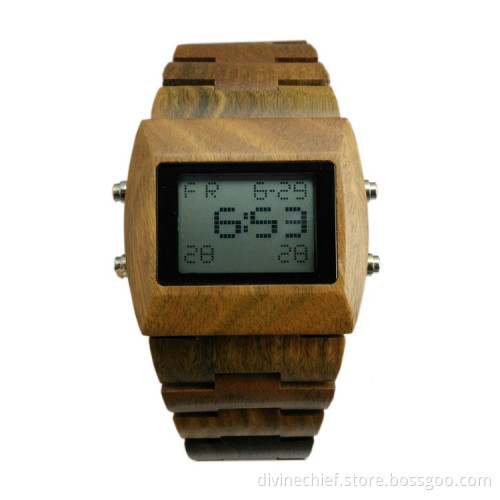 Custom Waterproof Men Luxury Watches, Wrist Wooden Watch With Custom Logo